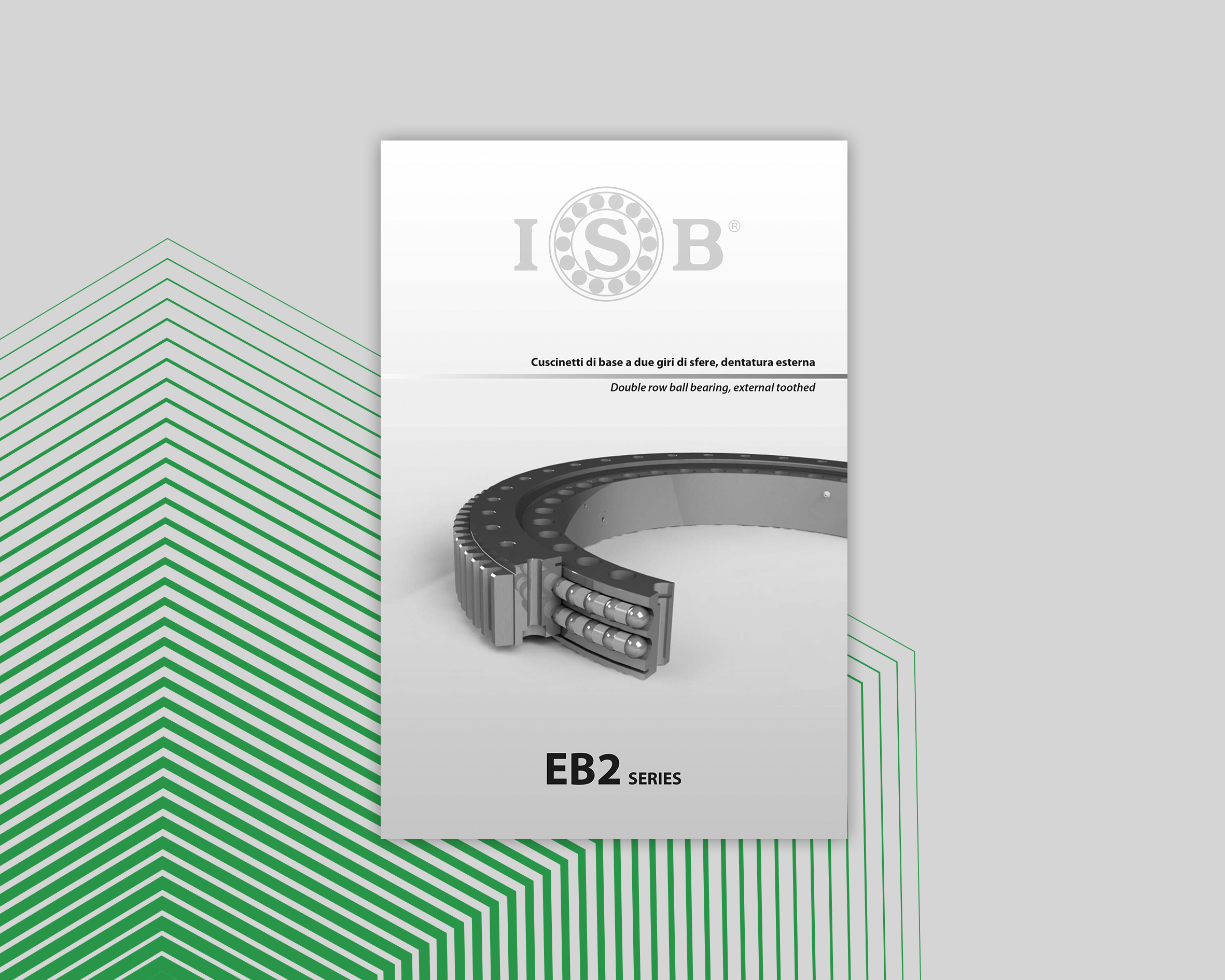 Coronas de giro de dos hileras de bolas - Serie EB2 ISB