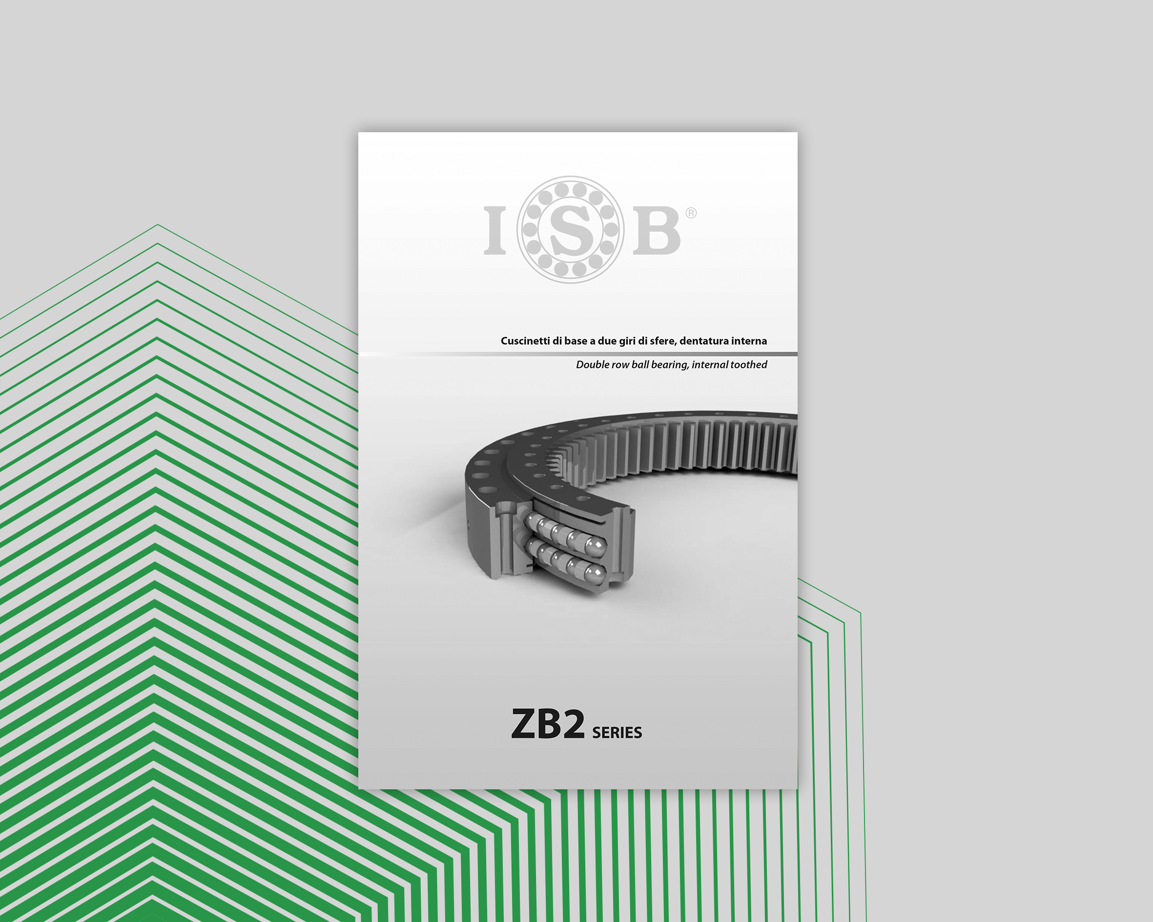 Coronas de giro de dos hileras de bolas con dentado - Serie ZB2 ISB