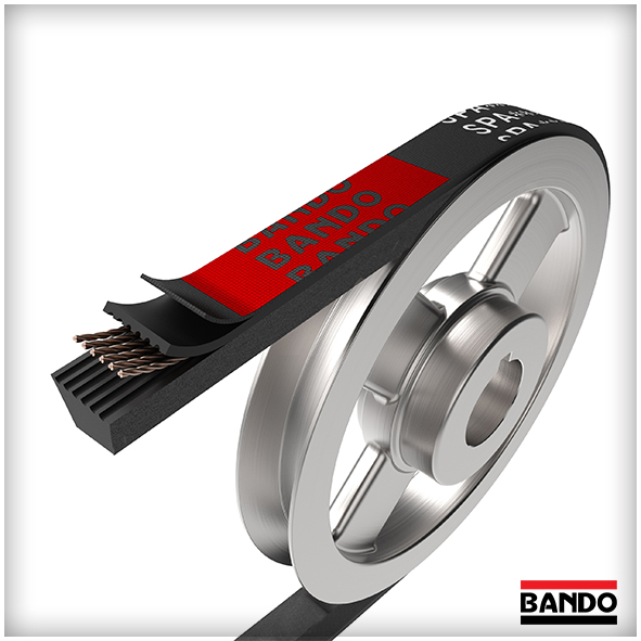 Correas BANDO Trapeciales Clásicas Dentadas - ISB IBERICA