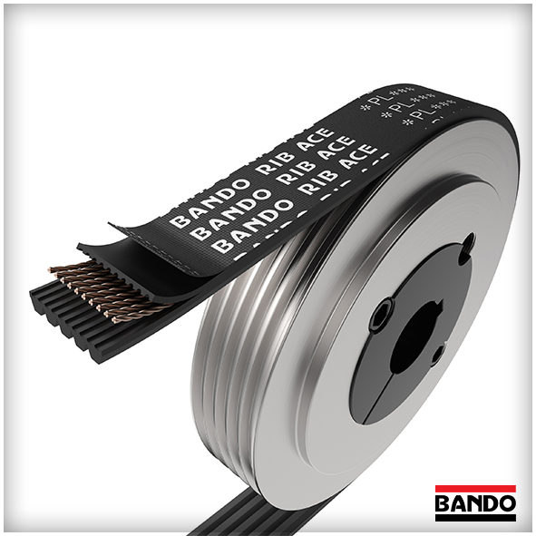 Correas BANDO en V Acanaladas de Neopreno - ISB IBERICA