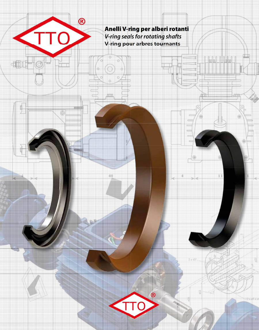 Estanqueidad y retenes - V-ring seals for rotating shafts