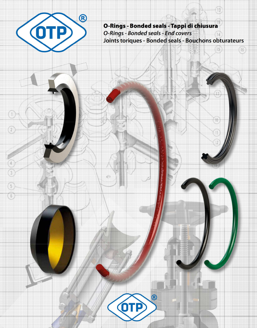 Estanqueidad y retenes - O-ring, bonded seals and end covers