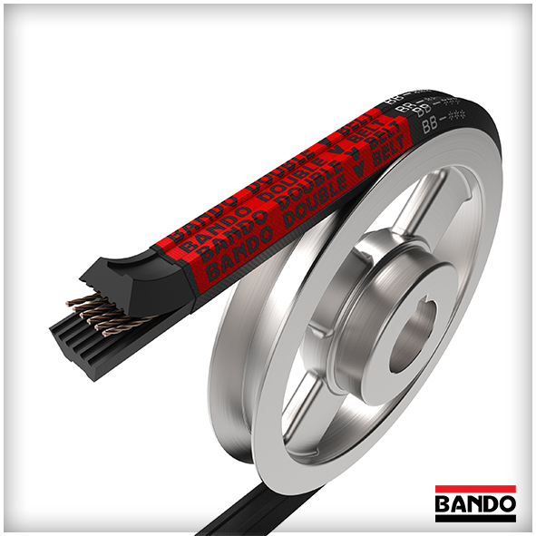 Correas BANDO Trapeciales doble hexagonal - ISB IBERICA