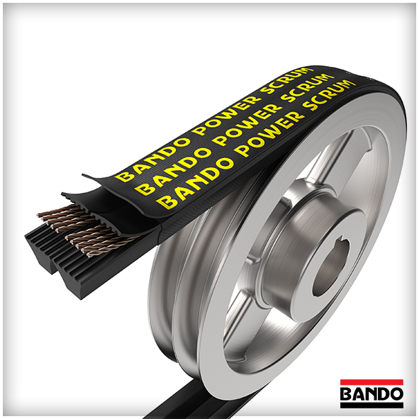 Correas BANDO Trapeciales Múltiples Power Scrum - ISB IBERICA