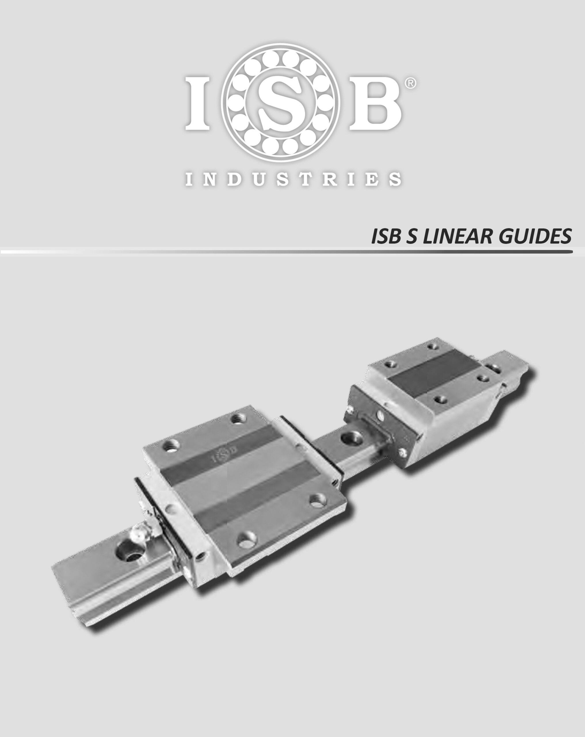 Guias y patines lineales ISB S ISB