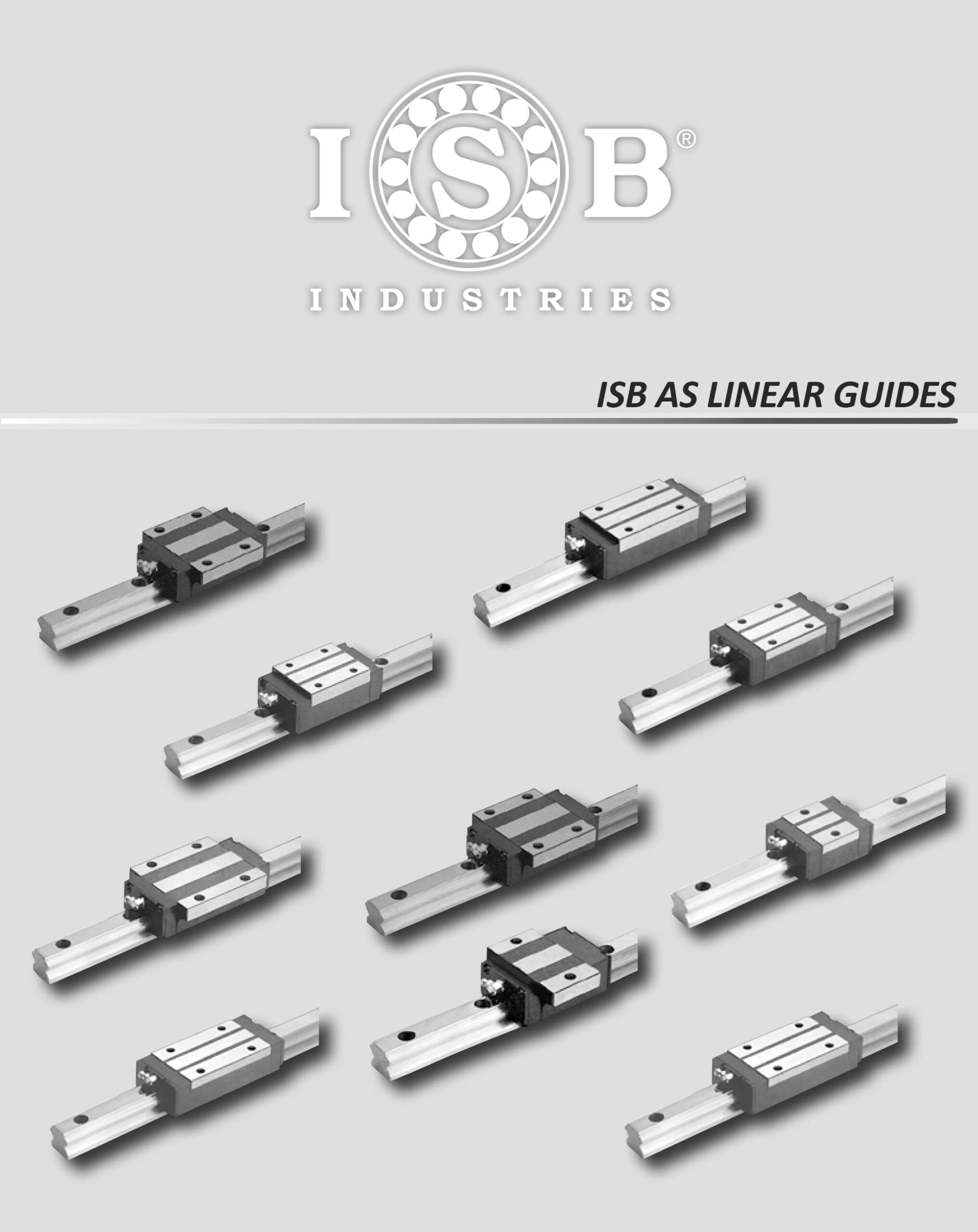 Guias y patines lineales ISB AS ISB